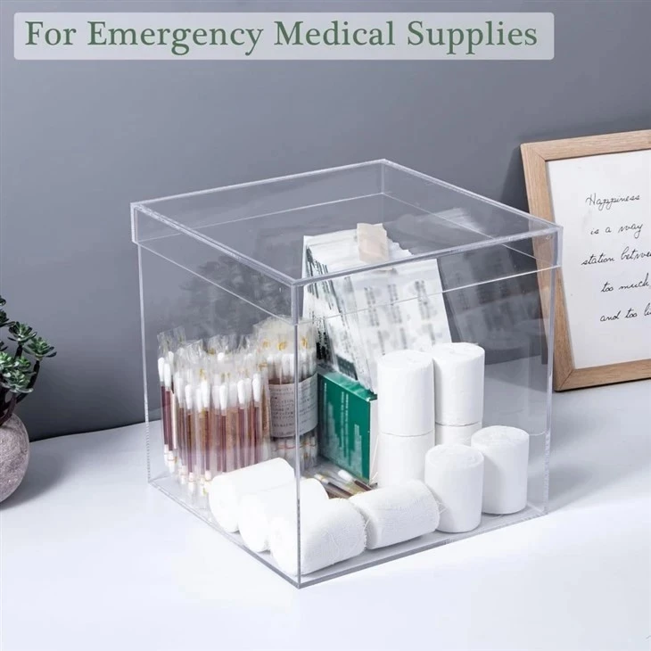 Clear Acrylic Containers With Lids suppliers