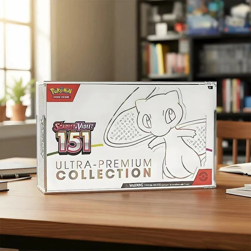 Pokemon 151 UPC Acrylic Protector Box suppliers
